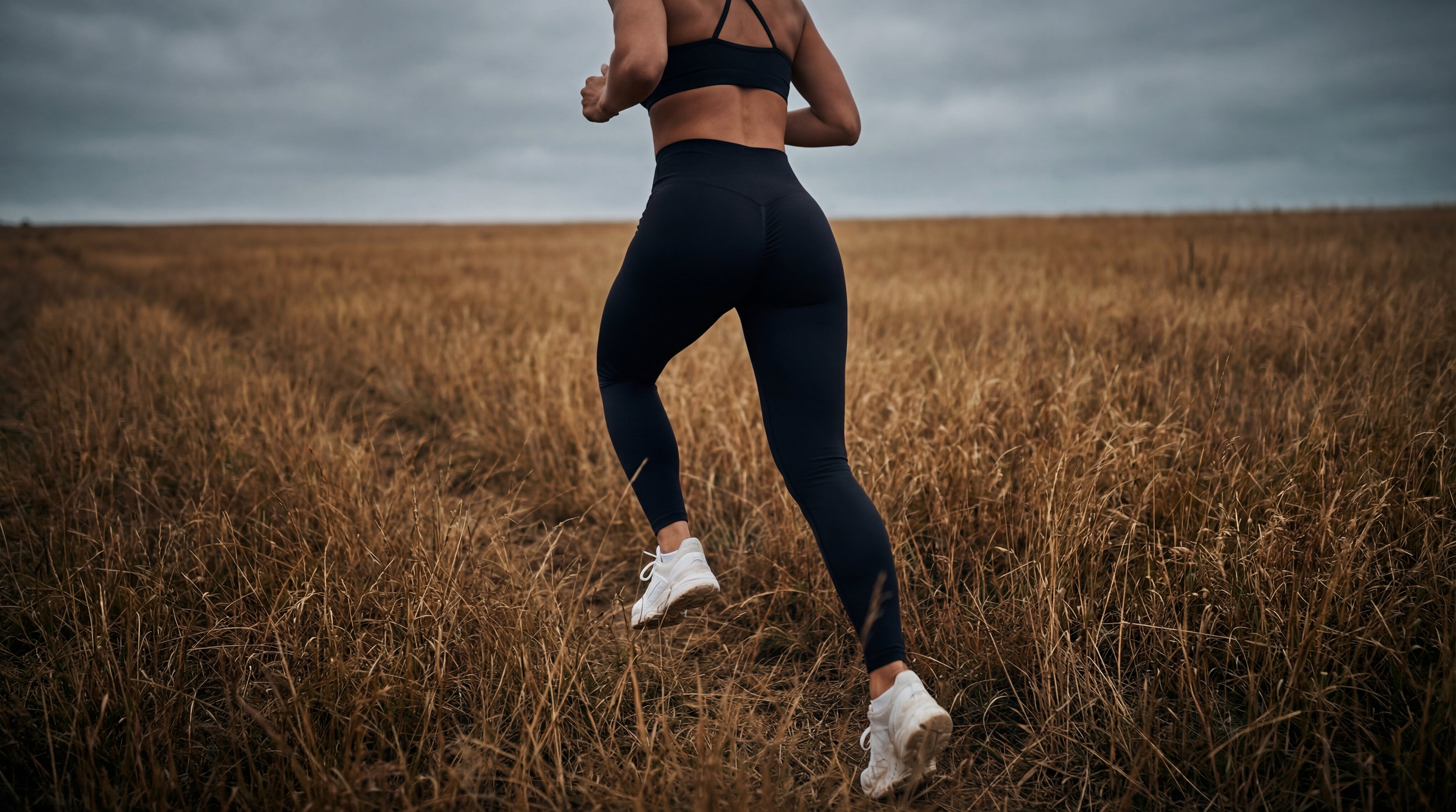 High-Rise Workout Leggings (25” Inseam) – Black